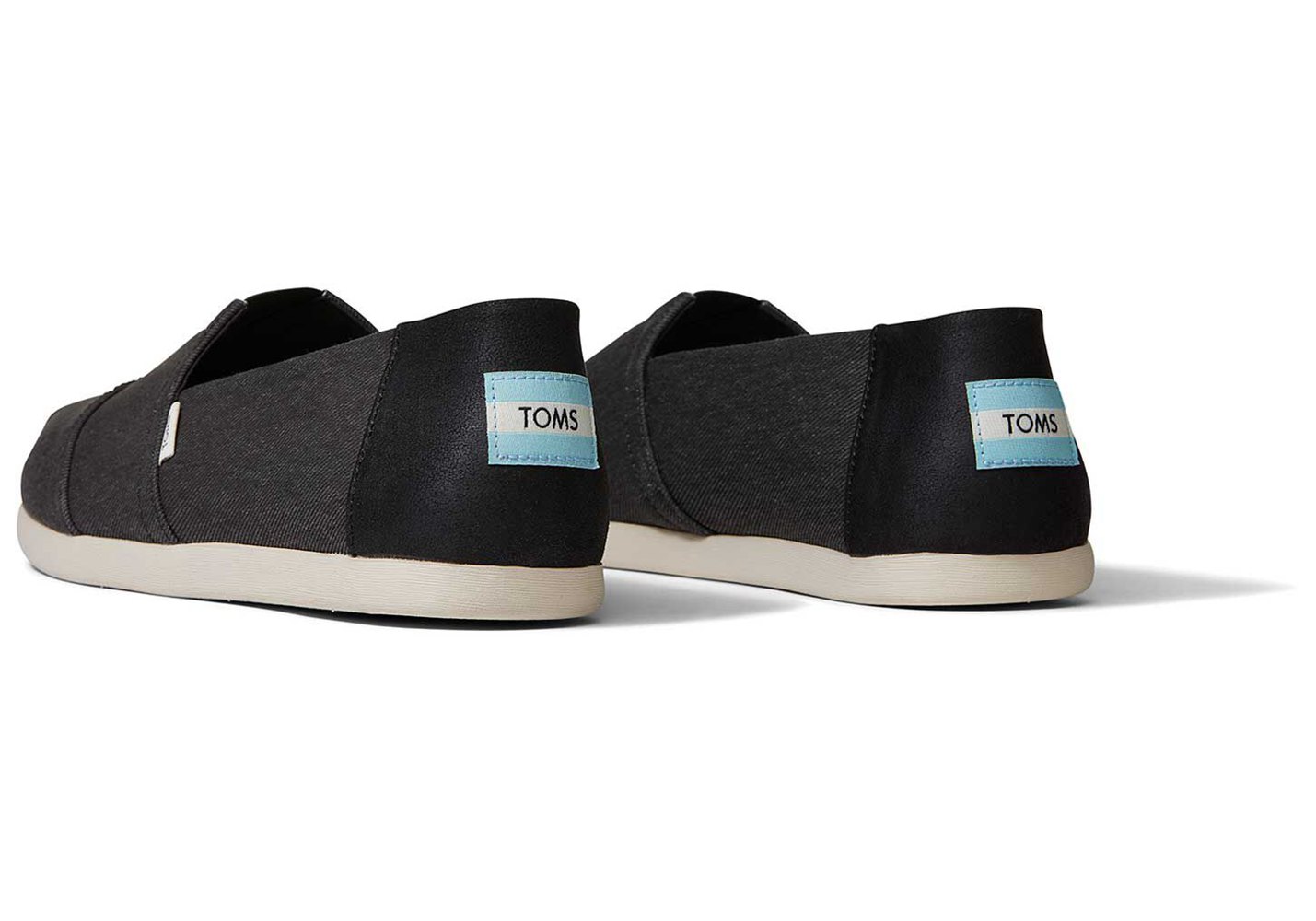 Toms Alpargata Eco Dyed Twill Espadrille Black - Mens - 87053-UPLI